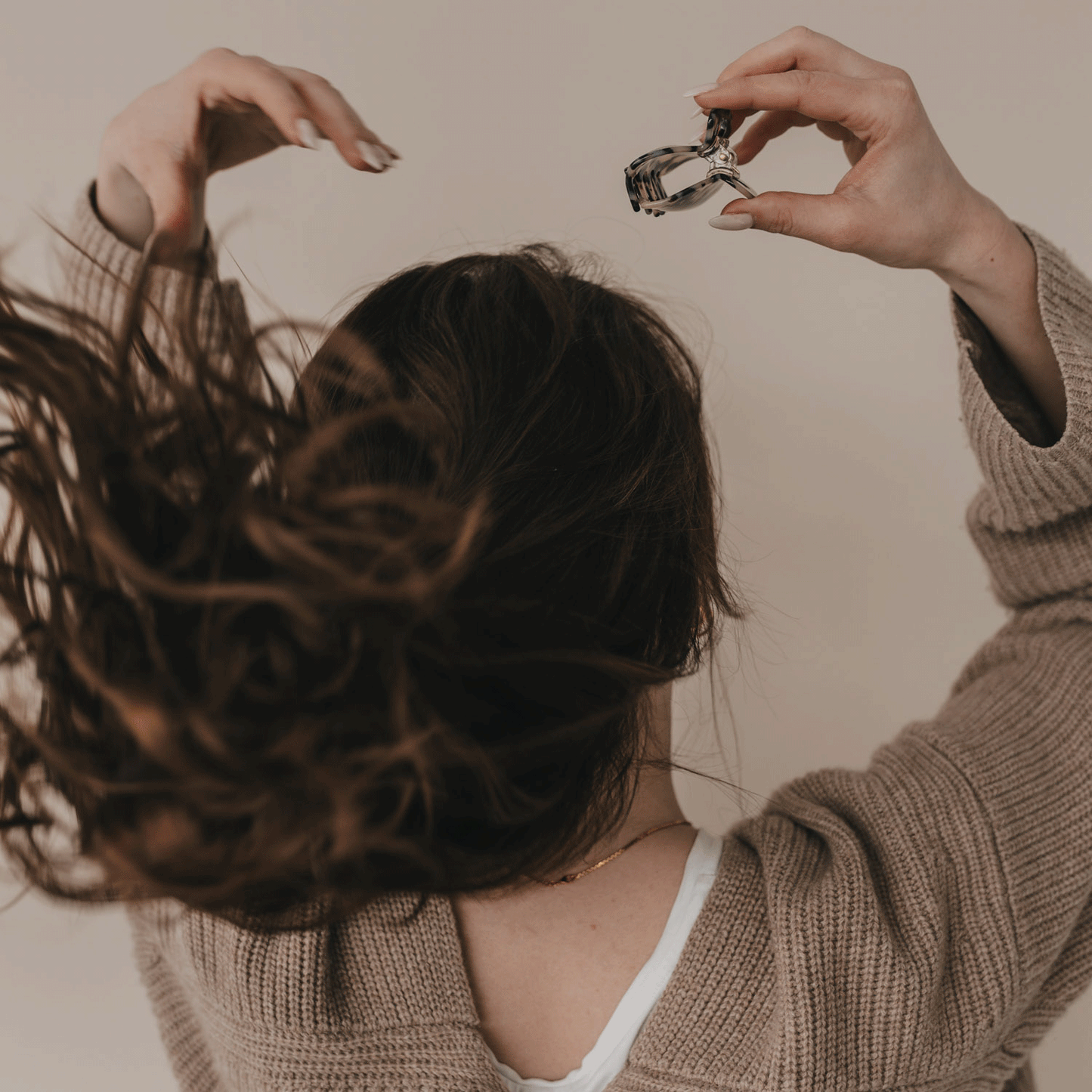 Eulenschnitt - Haarspange groß Herz Leo (VE = 10 Stk.)